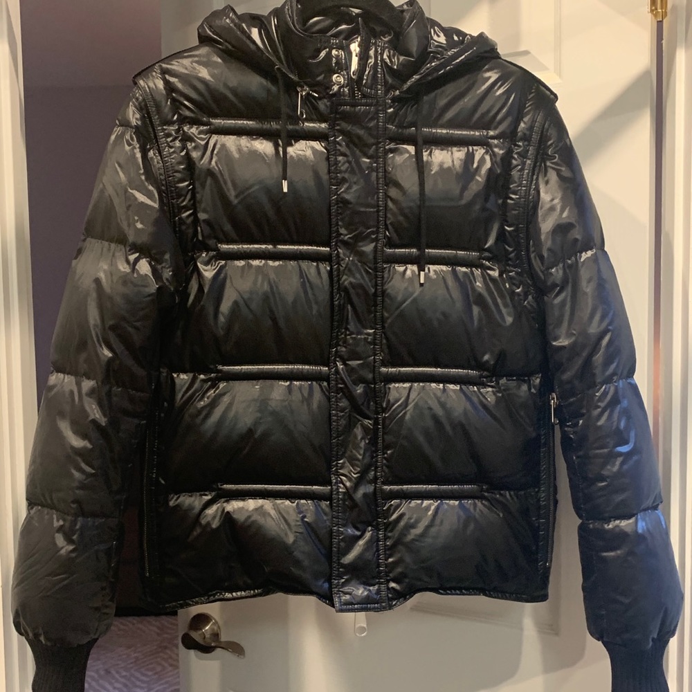 Men’s Dior Black Hooded Puffer Jacket/Vest - Picture 7 of 7